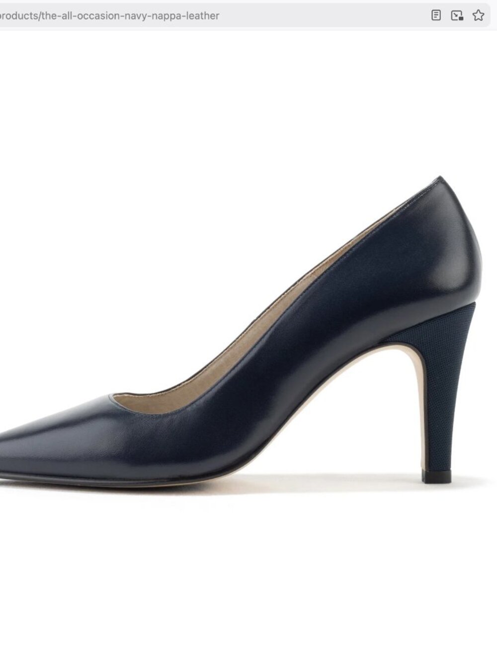 Antonia Saint NY - The All Occasion Pump Heel Size 9 Navy Blue Brand New - Picture 3 of 8
